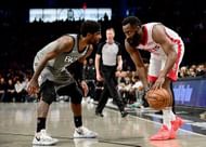 James Harden (right)